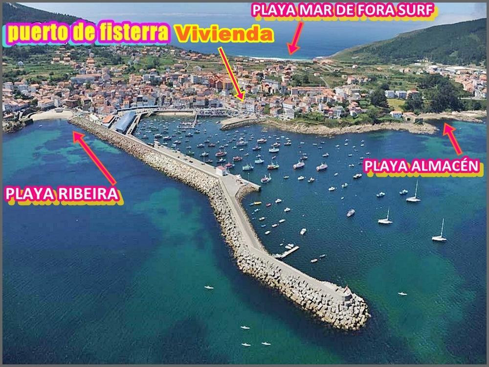 Apartamento Paseo Del Puerto Finisterre Exterior photo